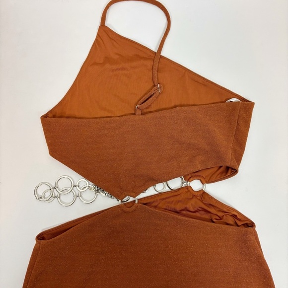 Lovers and Friends Kiana Mini Dress in Copper Size XS - Picture 4 of 10